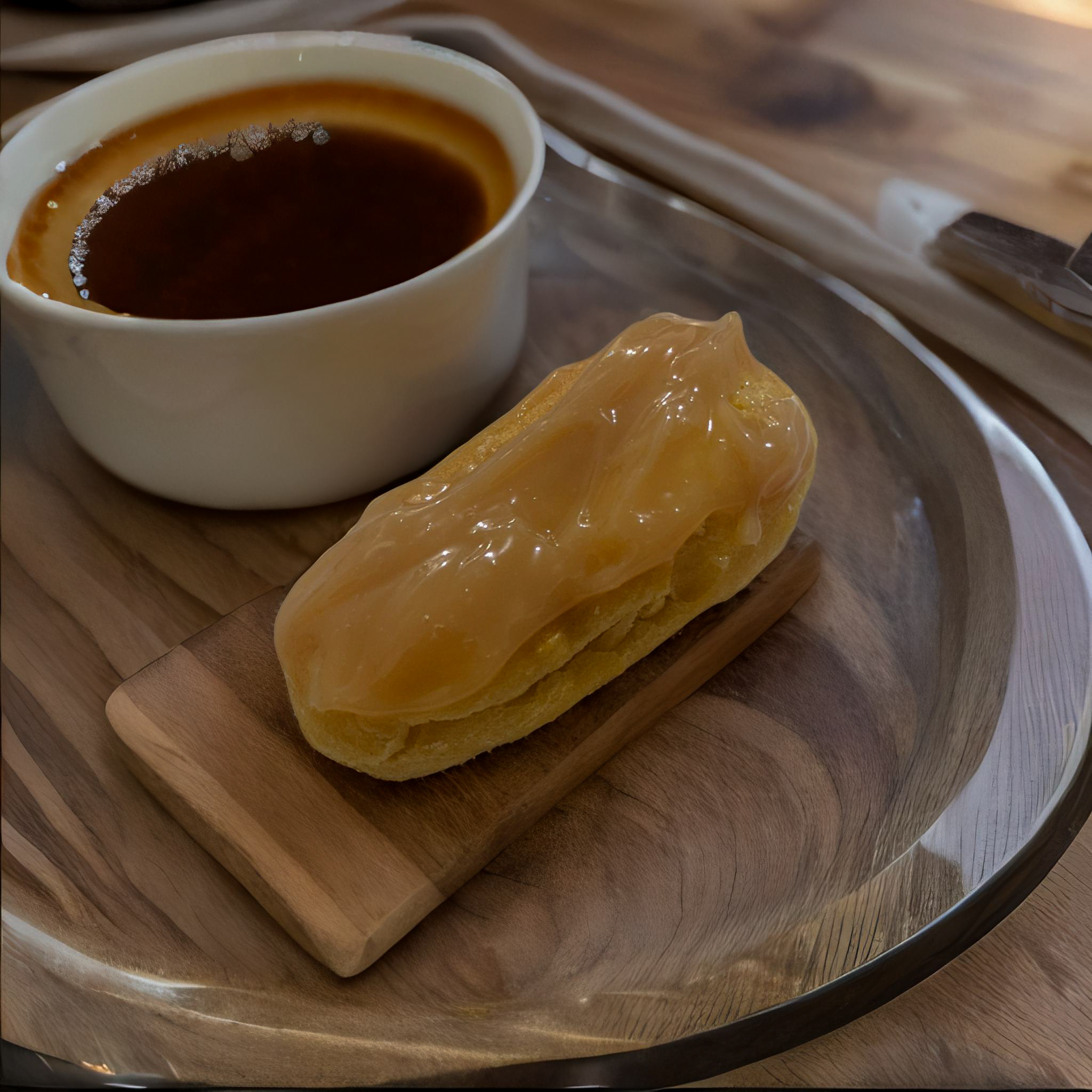 eclair doce de leite